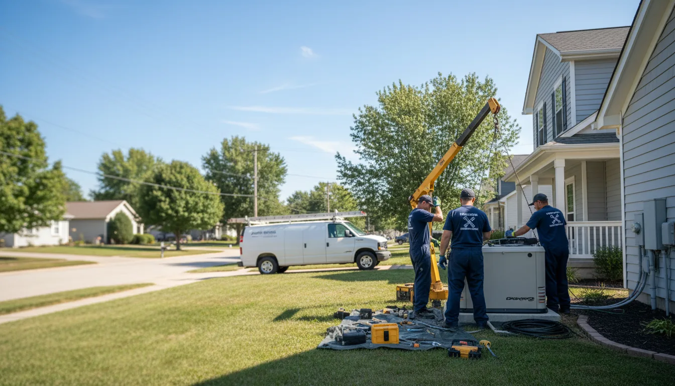 Generator Installation in Tennessee Colony, TX near me